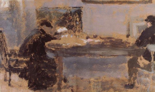 Edouard Vuillard Detail of In a Room China oil painting art